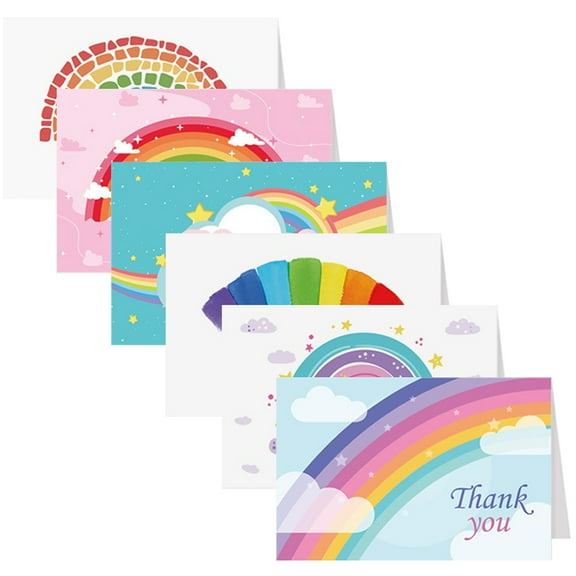 WORGEOUS 6 Pcs Teacher Supplies Set of 6 Paper Cards 20x15cm