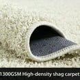 thumbnail image 5 of Haperlare 8' x 10' Shaggy Area Rug for Living Room Solid Plush Carpet Soft Non-Shedding Rug for Office Bedroom, Ivory, 5 of 9