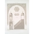 thumbnail image 3 of Émile Prisse d'Avennes 14x18 Black Modern Framed Museum Art Print Titled - Quou Cathedral Mosque; Ensemble and Details of the Mimbar (12th Century) (1877), 3 of 5