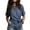 Navy 01, variant on Women's Gingham Short Sleeve Tops Summer Loose Fashion Crew Neck Bow Detail Daily Wear Shirt Red