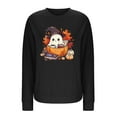 thumbnail image 4 of HOMBOM Trendy Sweatshirt for Women Thanksgiving Black Pullover Graphic Cute Crew Neck Womens Tops, 4 of 4