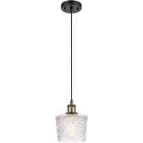 Innovations Lighting - Niagra - 1 Light Mini Pendant-Black Antique Brass Finish