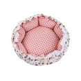 thumbnail image 2 of POINTERTECK Cartoon Flower Bud Pumpkin Cushion Small Dog Cat Mat Sleeping Bag Pet Kennel, 2 of 10