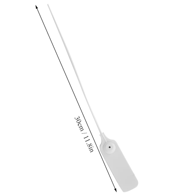 Self-locking Tie Not Easy To Aging Self-locking Tag Insulation Temperature Resistant for Container Banking Air Transport Logistics
