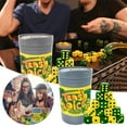 thumbnail image 3 of PEACNNG 2pc Fast Paced Family Dice Game | Exciting 2 Player Board And Dice Game With Trash Can And Dice Set | For Travel Party And Games Night, 3 of 7