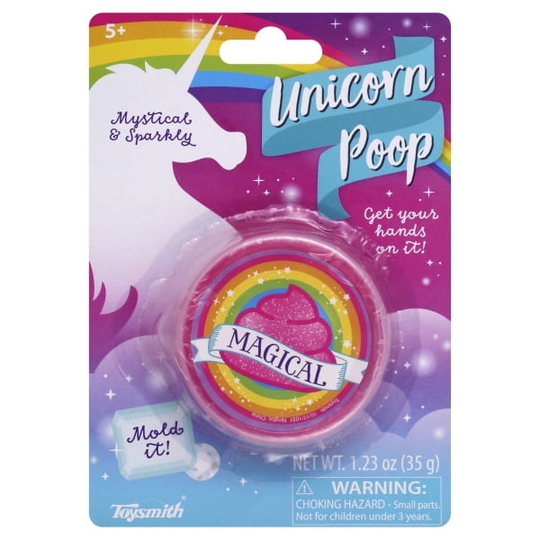 Details about   Magical Unicorn Poo Putty Slime Kids Toys Glitter Stress Relief Unicorn head Fun 