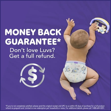 Luvs Platinum Protection Baby Diapers Size 1, 116 Count