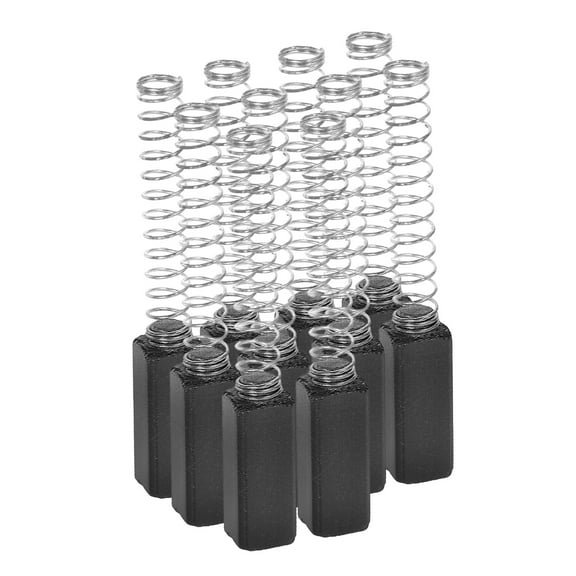 10pcs Motor Carbon Brush Carbon Brush Replacement Power Drills Carbon Brush For Power Tools Jig Saws Impact Drills Power Screwdrivers 180W