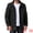 Black, variant on Men's Winter Warm Fleece Lined Thicken Hooded Work Parka Jacket M Black