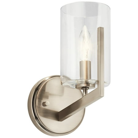 

Kichler 52316 Nye 10 Tall Bathroom Sconce - Grey