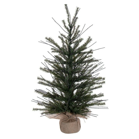 Vickerman 24" Vienna Twig Artificial Christmas Tree, Unlit