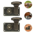 thumbnail image 1 of AURARMLET 2Pcs Padlock Hasp with Comfortable Feel for Travel Boxes Versatile Use, 1 of 6
