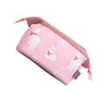 thumbnail image 4 of Bolso De La Bolsa De Embrague Del Organizador Cosmético Del Viaje De Los Hombres De Las Mujeres Pequeñas Con El Cierre De La Cremallera, 18x13x9cm Rosado Baoblaze Maletín de embrague de maquillaje, 4 of 6