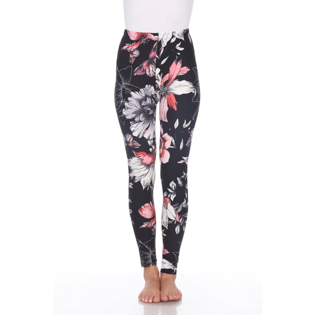White Mark Leggings Imprimés pour Femmes