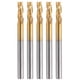 thumbnail image 1 of 5Pcs 3‑Flute Flat End Milling Cutter Tungsten Steel Cutting Tools 3.175 x 3.175 x 8 x 40, 1 of 5