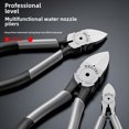 thumbnail image 2 of DELIXI 7-Inch Professional-Grade Industrial Diagonal Pliers with Thin Precision Blades - Multi-Functional Electrician's Cutting Tool for Intricate Tasks, Pipe Work & General Purpose Use, Comfortable, 2 of 6