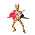 thumbnail image 7 of 3D Printed Samurai Action Figure with Full Range of Motion and Legendary Weapons for Creative Decompression and Office Ornament, 7 of 7