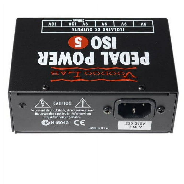 ギター Voodoo Lab Pedal Power ISO 5 Voodoo Lab Pedal Power ISO-5 5-output Guitar Pedal Power