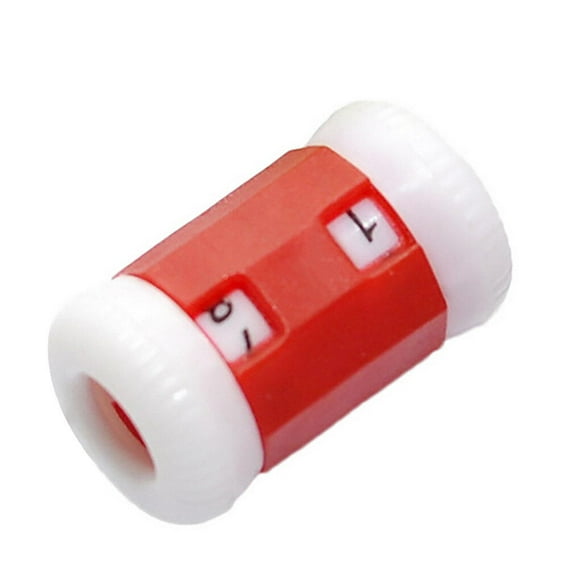 serony Plastic Manual Counter Weaving Crochet Knitting Row Counter Round Tally Needle Small Color Random