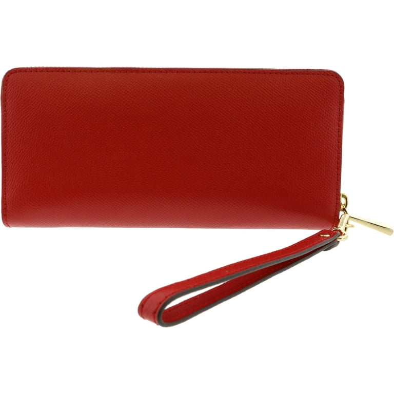 Michael Kors Envelope Wallet in Red Leather ref.952698 - Joli Closet