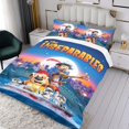 thumbnail image 3 of Los Inseparables Conjunto de sábanas temático, trío de piezas, cómodo y amigable con la piel, diseño único, regalo de decoración para el hogar para familiares, amigos y fans,140cm *210cm, 3 of 6