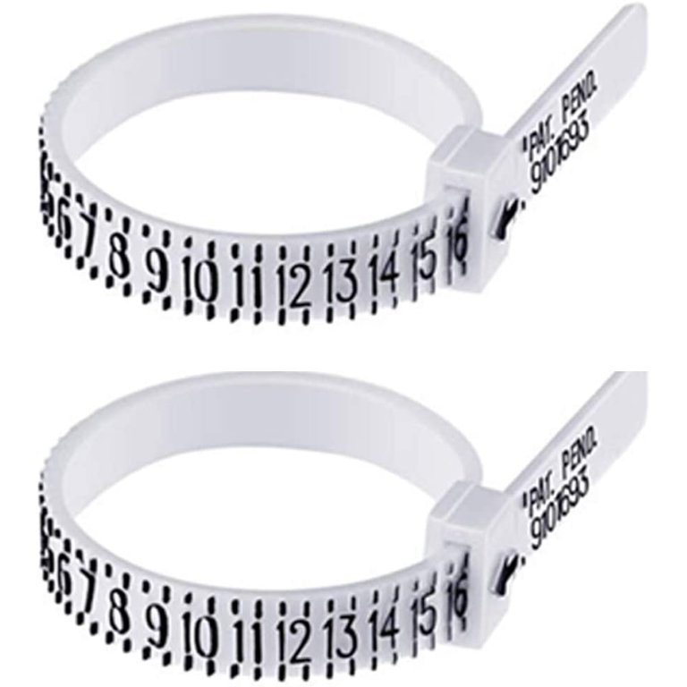 Plastic Ring Sizer | Find Your Finger Size | Measuring Tool