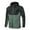 Green, variant on Lilgiuy Men's Spring And Autumn Windproof Hooded Thin Jacket