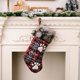 thumbnail image 1 of Christmas Elf Stocking Merry Xmas Gift Bag Sack Sock Stockings Santa Present, 1 of 8
