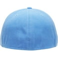 thumbnail image 4 of Solid Flat Brim Bill Fitted Baseball Cap, 4 of 6