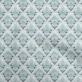 thumbnail image 1 of oneOone Cotton Cambric Light Blue2 Fabric Asian Block Floral Sewing Material Print Fabric By The Yard 56 Inch Wide, 1 of 4