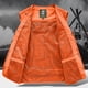 thumbnail image 4 of Tank Tops Hombres Casual Loose Fit con Diseño de Bolsillo Múltiple, Cremallera Multifuncional con Cuello en V Al Aire Libre Top de Voluntario de Emergencia, 4 of 6
