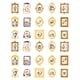 thumbnail image 1 of 30 Uds pegatinas de estilo Vintage DIY suministros decorativos impermeables cinta adhesiva para diario para diario fabricación de Estilo B, 1 of 8