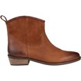 thumbnail image 2 of Women's Journee Collection Carmela Ankle Bootie Brown Leather 9 M, 2 of 6