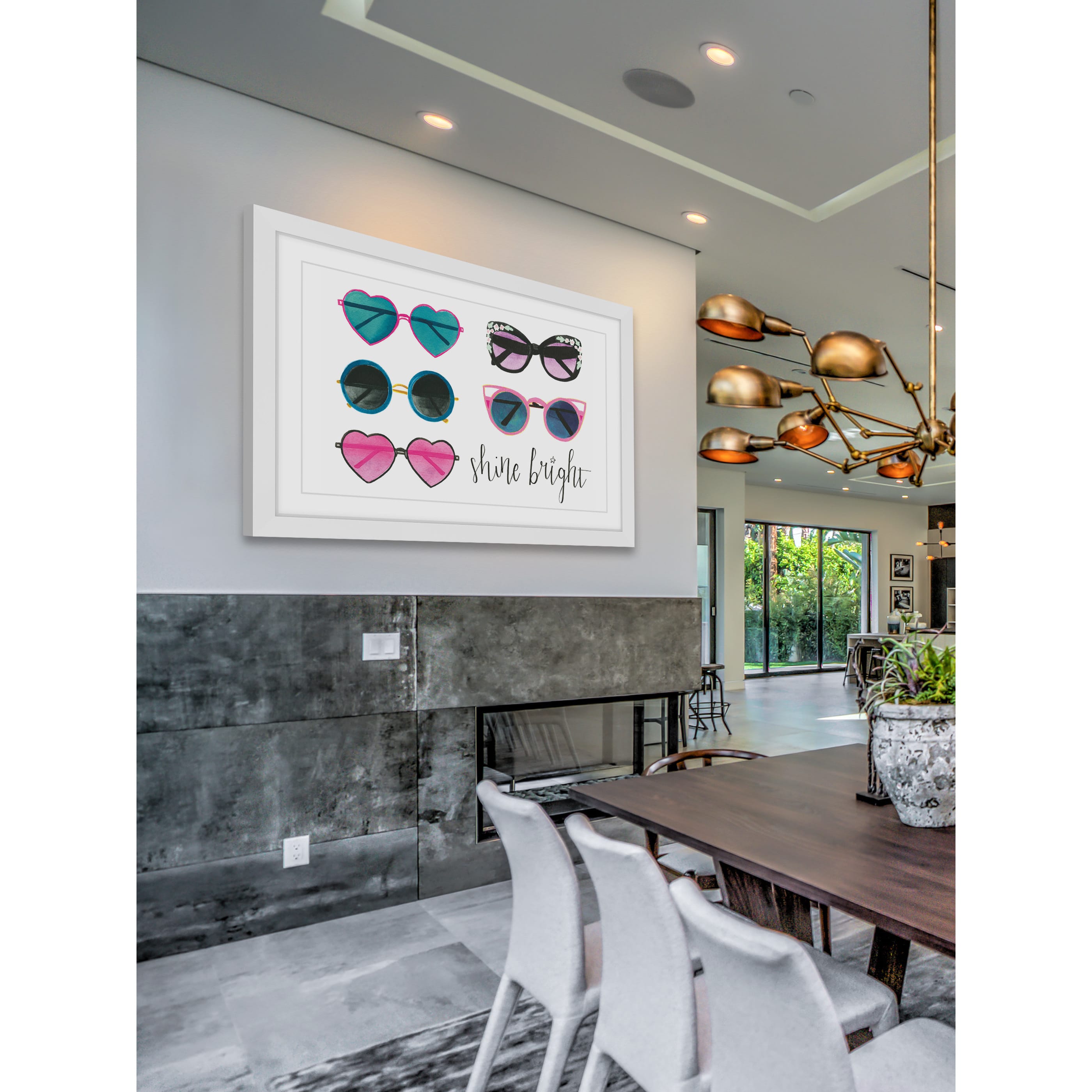 Marmont Hill "Shine Bright" by Molly Rosner Framed Painting Print