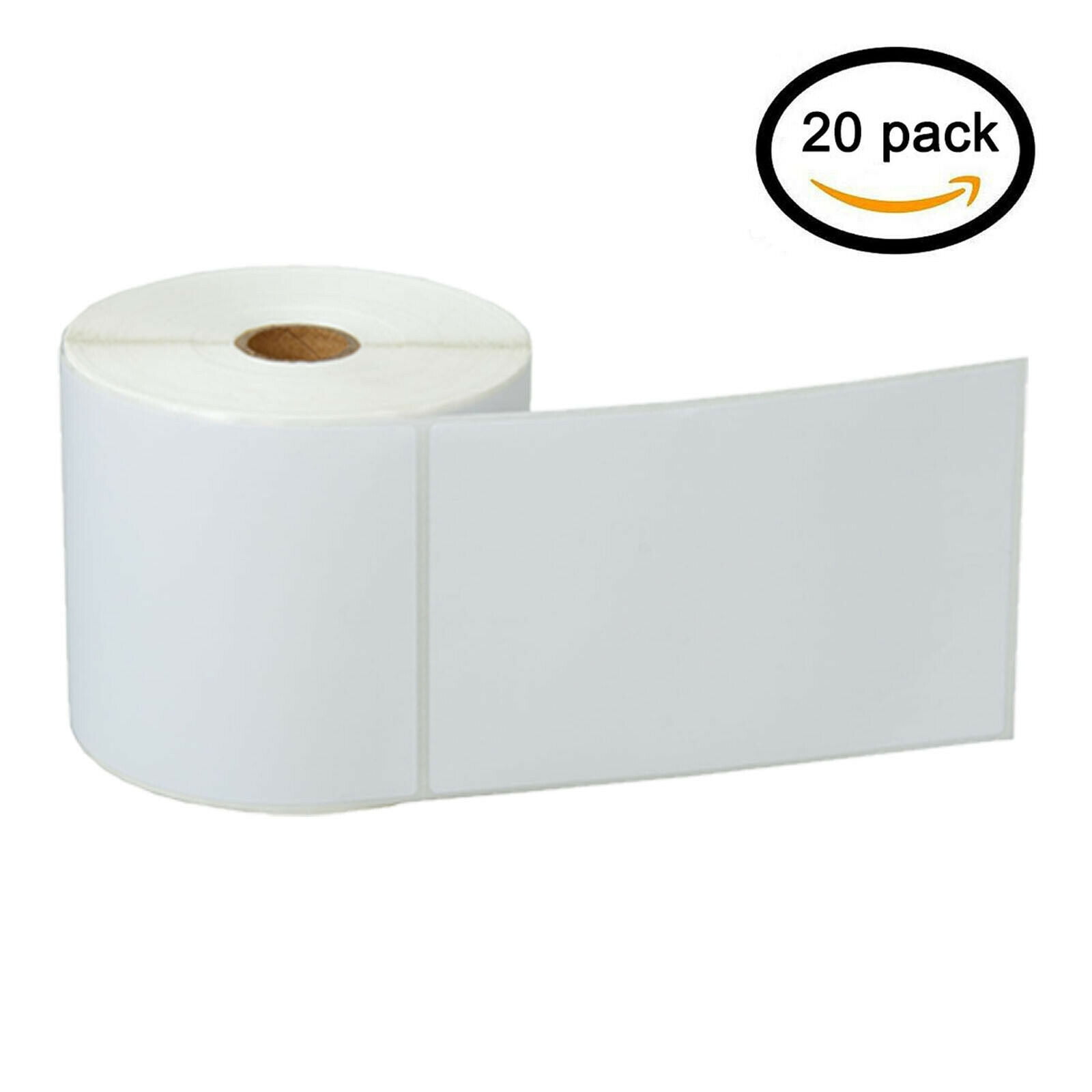 GREENCYCLE 20 Roll (500 Labels/Roll) Compatible Direct Thermal Paper Label 4 x 6 inch 1'' Core Blank Shipping Address Barcode Multi-function Labels ...