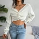 thumbnail image 1 of Puntoco Suéter Moda Mujer Casual Colorido Manga Larga Fuera Del Hombro Suéter De Punto Suéter De Cuello Redondo Liquidación De Navidad Puntoco Puntoco-4004, 1 of 5