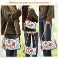 thumbnail image 4 of FORMRS Womens Shoulder Bag with Chain Strap Clutch Purse Cute Tote Handbag, Vibrant Strawberries, 4 of 7