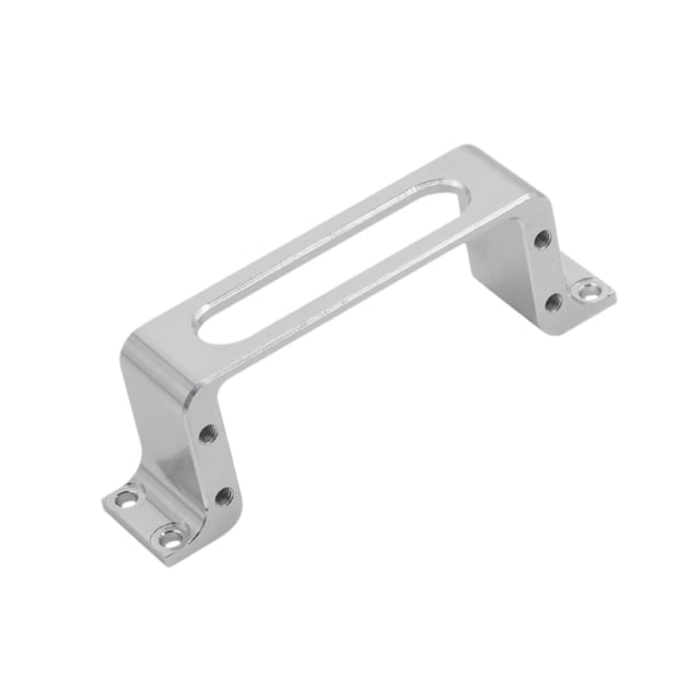 Aleación de aluminio Aleación de soporte de soporte de soporte Servo Repair DIY Accesorios resistentes a desgaste modificados para avión RC para 3003 Plata