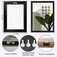 thumbnail image 2 of Set of 3 Modern Abstract Green Plants Leaf Sun Lines Wall Boho Art Canvas Painting Posters Prints Pictures Living Room Decor wall art No Frame, 2 of 7