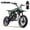GREEN, variant on QEASET 39cc Gas mini Bike - Mini Motorcycles for Young Riders, Gas Powered Mini Bike with Safety Kill Switch, 4-Stroke ,Tubeless Tires, Easy Pull Start, and EPA Approved (RED)