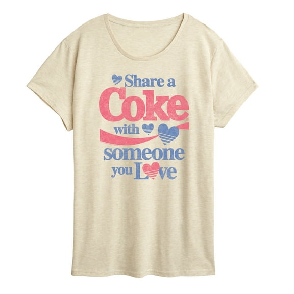 Coca-Cola - Share a Coke - Women's Short Sleeve Graphic T-Shirt