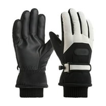 chaungfeng Winter and Autumns Warm Gloves for Women, Fleece Lined Thick Warm Outdoor Sports Cold Resistants Touch Screen Thermal Gloves for Driving Cycling Skiing