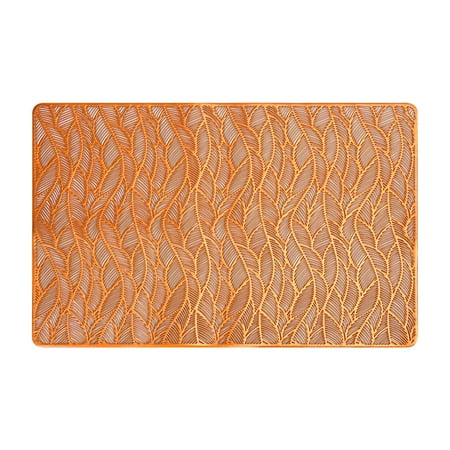 

Mildsown Placemat Hollow-Out Non-Slip Heat Insulation Pad Placemat for Home Kitchen Restaurant