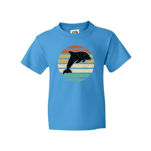Inktastic Dolphin Cute Beach and Vacation Youth T-Shirt