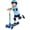Astronaut Explorer, variant on Lollipop 3-Wheel Toddler Scooter for Girls Kids Boys – Adjustable Height Kick Scooter with Light-Up Wheels, Anti-Slip Deck, Lean-to-Steer Design for Ages 2-8 Rainbow Color