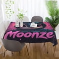 thumbnail image 6 of YAZAOO Square Tablecloth Cartoon Astronaut Rabbit Pattern Tableclothes, 6 of 9