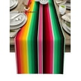thumbnail image 2 of Colorful Mexican Stripes Table Runner Home Wedding Table Flag Mat Table Centerpieces Decoration Party Dining Long Tablecloth, 2 of 7