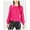 pink, variant on bar III Womens Balloon Sleeve Pullover Sweater, White, X-Small