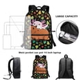 thumbnail image 6 of Yuyamidu Cute Axolotl Backpack for Girls 6-8 Capybara Primary School Bookbag Kids Book Bag Children School Bags Student Backpacks Teen Kids Shoulder Bag with Front Pocket, 6 of 6