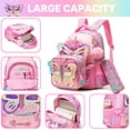 thumbnail image 4 of Mochila Meetbelify para escuela de niñas con lonchera y estuche para lápices, 4 of 7